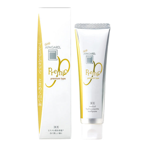 Apagard Premio pasta de dinti cu nano‑Hidroxiapatita pentru Remineralizare si Reducerea Senzatiei de Durerе 100g - DIVADENT - Produse premium de igiena orala cu hidroxiapatita