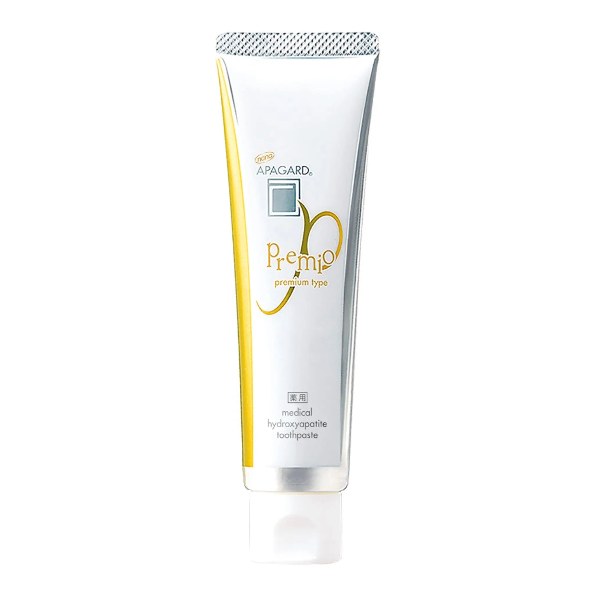 Apagard Premio pasta de dinti cu nano‑Hidroxiapatita pentru Remineralizare si Reducerea Senzatiei de Durerе 100g - DIVADENT - Produse premium de igiena orala cu hidroxiapatita