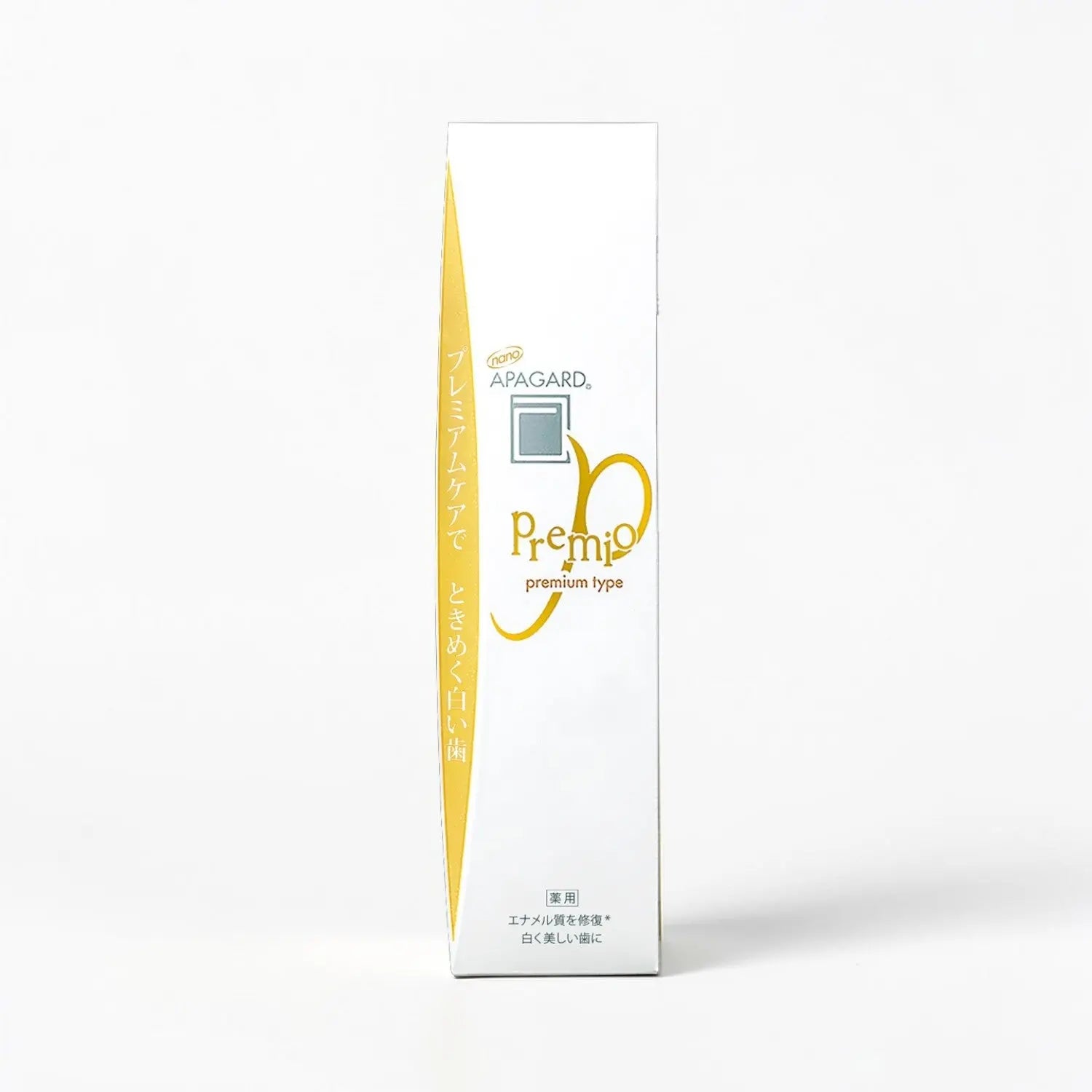 Apagard Premio pasta de dinti cu nano‑Hidroxiapatita pentru Remineralizare si Reducerea Senzatiei de Durerе 100g - DIVADENT - Produse premium de igiena orala cu hidroxiapatita